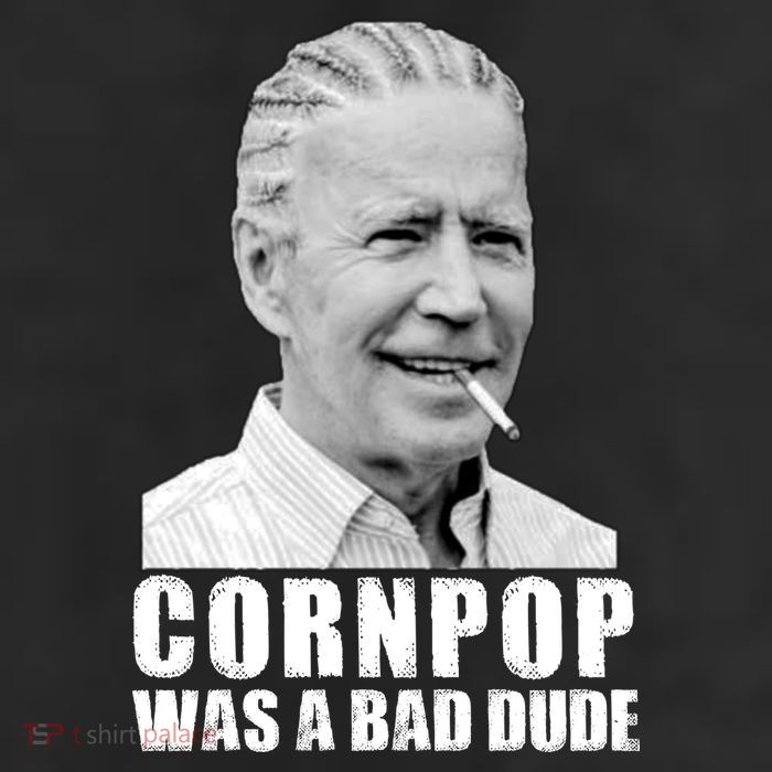 Joe Biden Cornpop Was A Bad Dude 25L Jumbo Tote