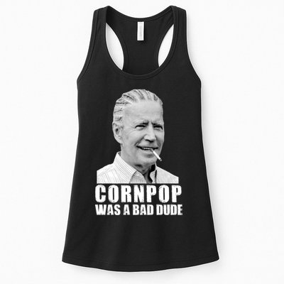 Joe Biden Cornpop Was A Bad Dude Womens Tank Top