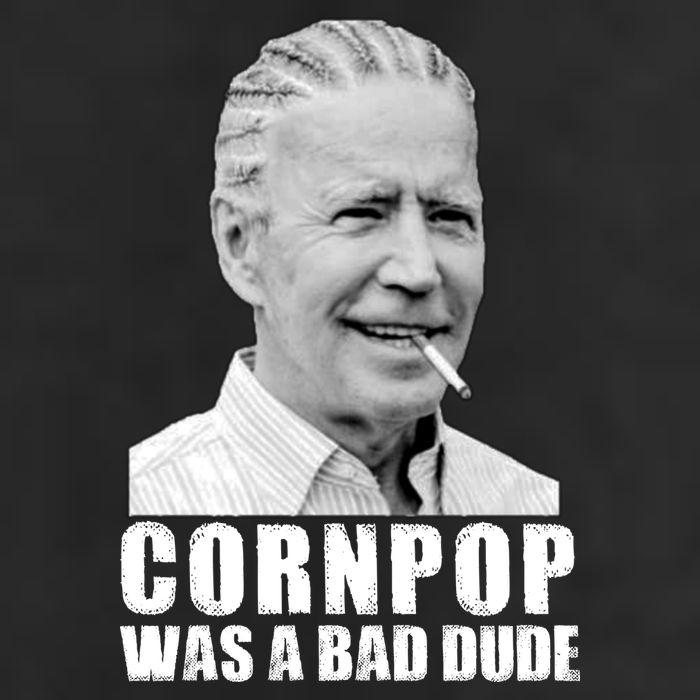 Joe Biden Cornpop Was A Bad Dude Microfiber Hand Towel
