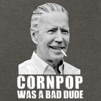 Joe Biden Cornpop Was A Bad Dude Cotton Canvas Backpack