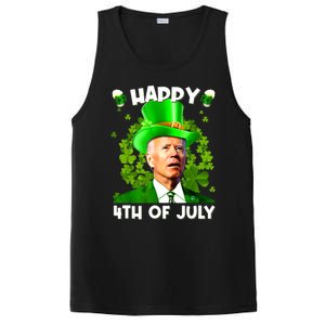 Joe Biden Confused Happy 4th Of July Funny St Patricks Day PosiCharge Competitor Tank