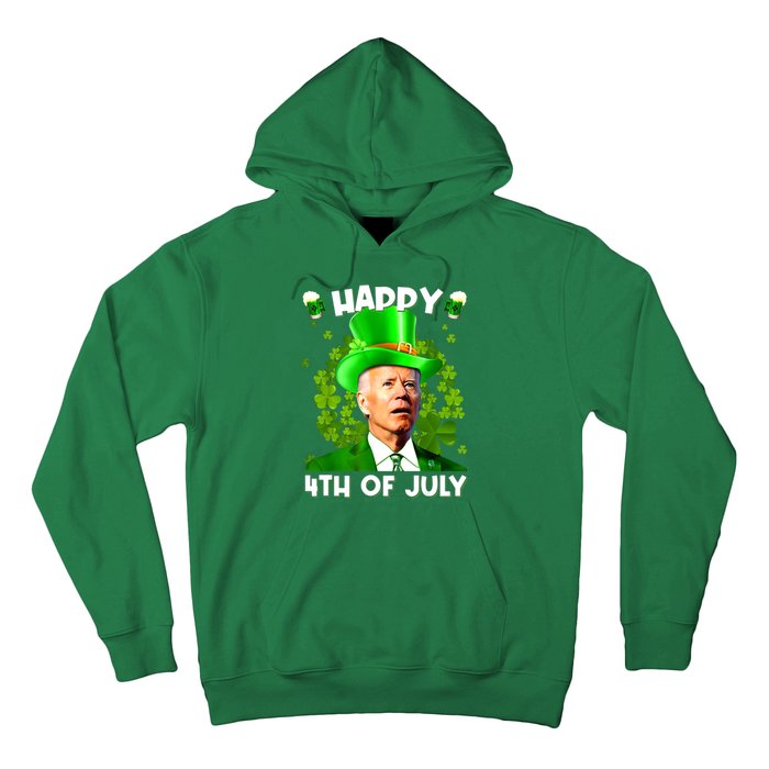 Joe Biden Confused Happy 4th Of July Funny St Patricks Day Hoodie