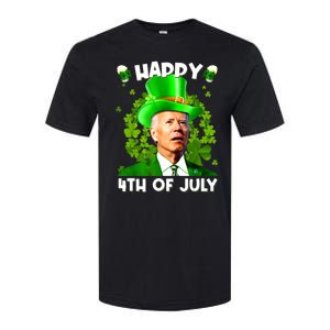 Joe Biden Confused Happy 4th Of July Funny St Patricks Day Softstyle CVC T-Shirt