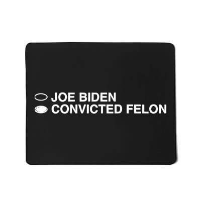 Joe Biden Convicted Felon Mousepad