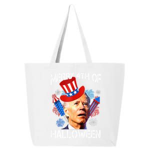 Joe Biden Confused Merry 4th Of Halloween Fourth Of July Meaningful Gift 25L Jumbo Tote