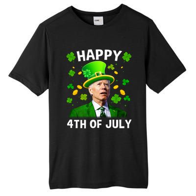 Funny Joe Biden St Patricks Day Happy 4th Of July Tall Fusion ChromaSoft Performance T-Shirt