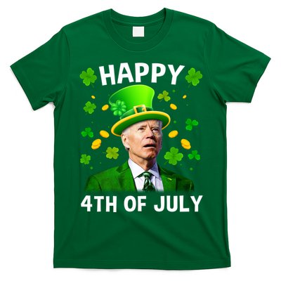 Funny Joe Biden St Patricks Day Happy 4th Of July T-Shirt