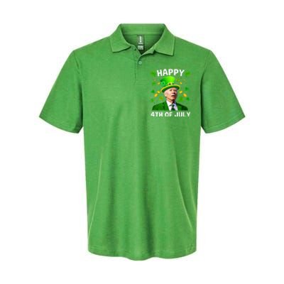 Funny Joe Biden St Patricks Day Happy 4th Of July Softstyle Adult Sport Polo