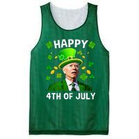 Funny Joe Biden St Patricks Day Happy 4th Of July Mesh Reversible Basketball Jersey Tank