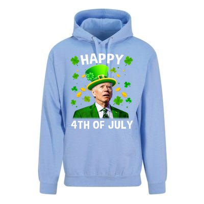 Funny Joe Biden St Patricks Day Happy 4th Of July Unisex Surf Hoodie