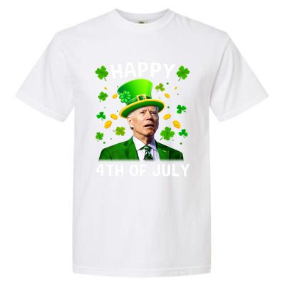 Funny Joe Biden St Patricks Day Happy 4th Of July Garment-Dyed Heavyweight T-Shirt