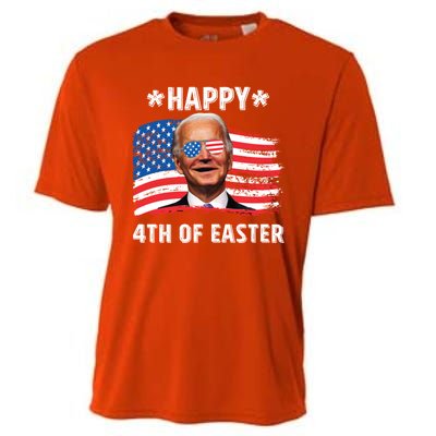 Joe Biden Confused Happy 4th Of Easter 4th Of July Funny Gift Cooling Performance Crew T-Shirt