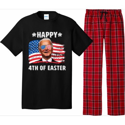 Joe Biden Confused Happy 4th Of Easter 4th Of July Funny Gift Pajama Set