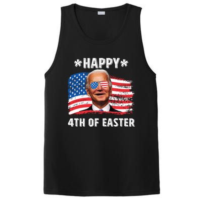 Joe Biden Confused Happy 4th Of Easter 4th Of July Funny Gift PosiCharge Competitor Tank