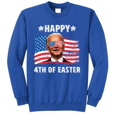 Joe Biden Confused Happy 4th Of Easter 4th Of July Funny Gift Sweatshirt