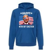 Joe Biden Confused Happy 4th Of Easter 4th Of July Funny Gift Premium Hoodie