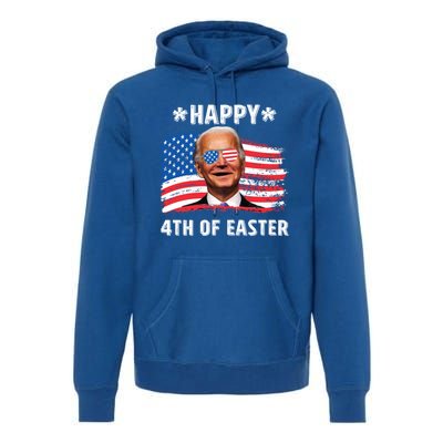 Joe Biden Confused Happy 4th Of Easter 4th Of July Funny Gift Premium Hoodie