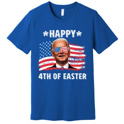 Joe Biden Confused Happy 4th Of Easter 4th Of July Funny Gift Premium T-Shirt