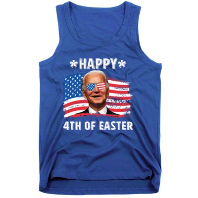 Joe Biden Confused Happy 4th Of Easter 4th Of July Funny Gift Tank Top