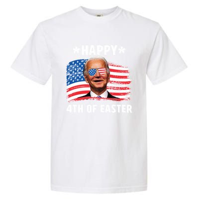 Joe Biden Confused Happy 4th Of Easter 4th Of July Funny Gift Garment-Dyed Heavyweight T-Shirt