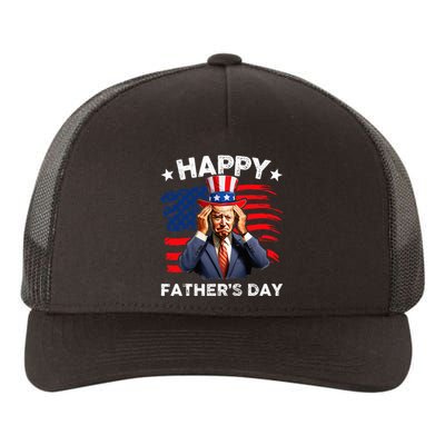 Joe Biden Confused Happy FatherS Day 4th Of July Yupoong Adult 5-Panel Trucker Hat