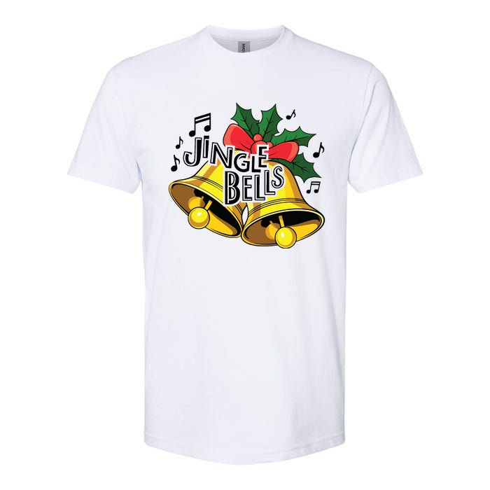 Jingle Bells Christmas Merry Christmas Softstyle CVC T-Shirt