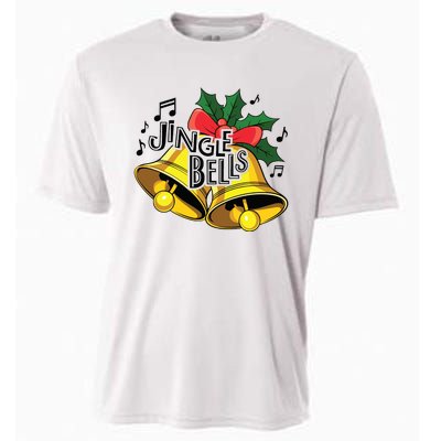 Jingle Bells Christmas Merry Christmas Cooling Performance Crew T-Shirt