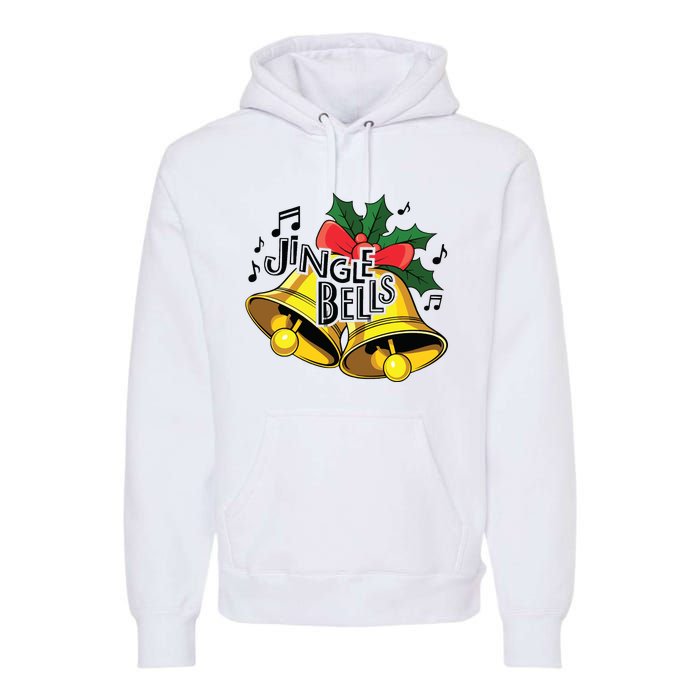 Jingle Bells Christmas Merry Christmas Premium Hoodie