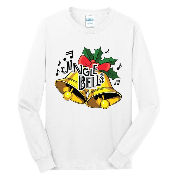 Jingle Bells Christmas Merry Christmas Tall Long Sleeve T-Shirt