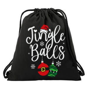 Jingle Balls Christmas Chest Nuts Matching Couple Chestnuts Drawstring Bag