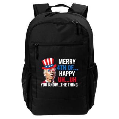 Joe Biden Confused Merry 4th Of July Funny Independence Day Backpack