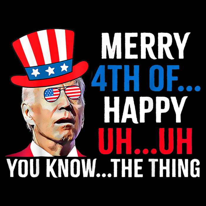 Joe Biden Confused Merry 4th Of July Funny Independence Day 16 in Basic Backpack