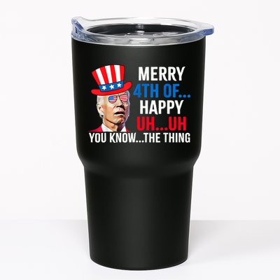 Joe Biden Confused Merry 4th Of July Funny Independence Day Tumbler