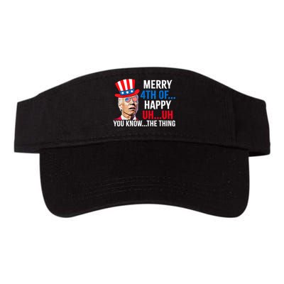 Joe Biden Confused Merry 4th Of July Funny Independence Day Visor