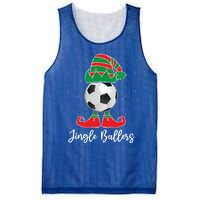 Jingle Ballers Christmas Soccer Ball Xmas Elf Squad Holiday Gift Mesh Reversible Basketball Jersey Tank