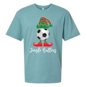 Jingle Ballers Christmas Soccer Ball Xmas Elf Squad Holiday Gift Sueded Cloud Jersey T-Shirt