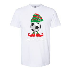 Jingle Ballers Christmas Soccer Ball Xmas Elf Squad Holiday Gift Softstyle CVC T-Shirt