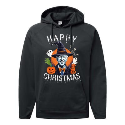 Joe Biden Confused Happy Christmas Funny Halloween Performance Fleece Hoodie