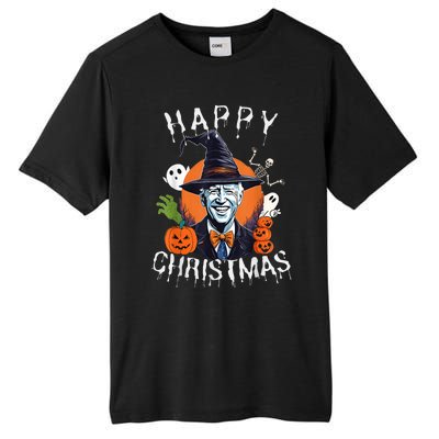 Joe Biden Confused Happy Christmas Funny Halloween Tall Fusion ChromaSoft Performance T-Shirt