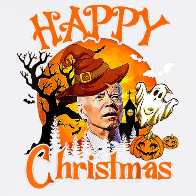 Joe Biden Confused Happy Christmas Funny Halloween T-Shirt