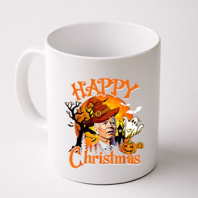 Joe Biden Confused Happy Christmas Funny Halloween Mug