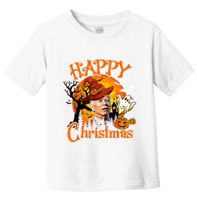 Joe Biden Confused Happy Christmas Funny Halloween Toddler T-Shirt
