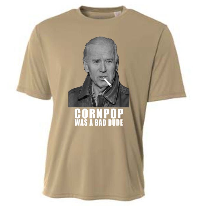 Joe Biden Cornpop Was A Bad Dude Meme T Cooling Performance Crew T-Shirt