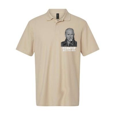 Joe Biden Cornpop Was A Bad Dude Meme T Softstyle Adult Sport Polo