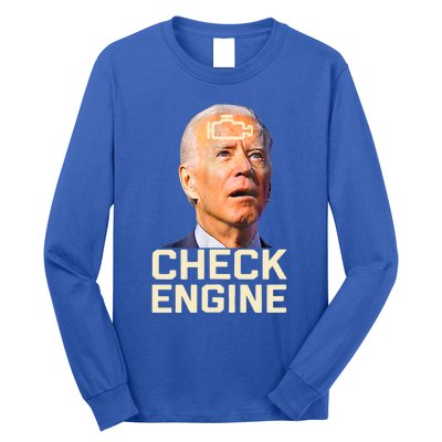 Joe Biden Check Engine Gift Long Sleeve Shirt