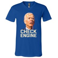 Joe Biden Check Engine Gift V-Neck T-Shirt