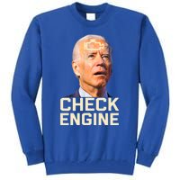 Joe Biden Check Engine Gift Tall Sweatshirt