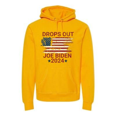 Joe Biden Drops Out 2024 Bye Bye Biden Premium Hoodie