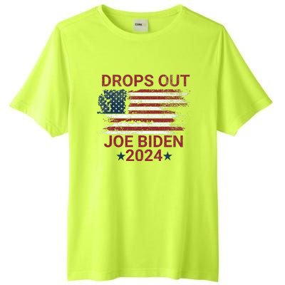 Joe Biden Drops Out 2024 Bye Bye Biden Tall Fusion ChromaSoft Performance T-Shirt