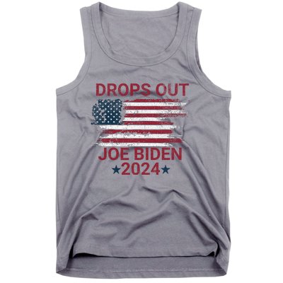 Joe Biden Drops Out 2024 Bye Bye Biden Tank Top